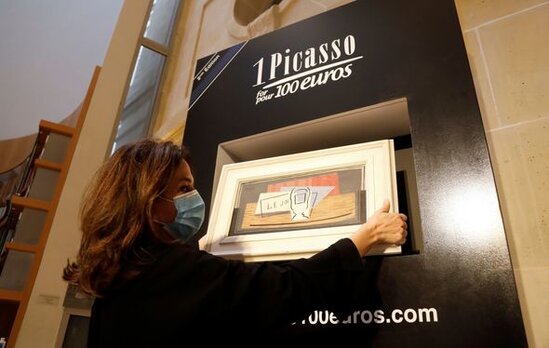 Lotereyada Pikassonun milyon avroluq əsərini qazandı - FOTO