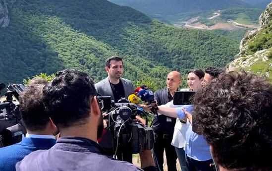 Selçuk Bayraktar Şuşaya getdi