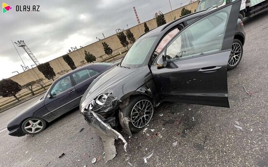 Sevinc Əliyeva qəzaya düşdü - VİDEO