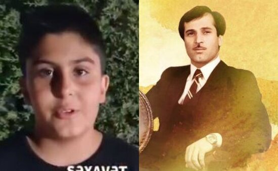 Səxavət Məmmədovun Argentinada doğulan nəvəsi - Video