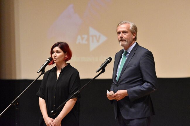 "Oğul" sənədli filmi nümayiş olundu - Fotolar