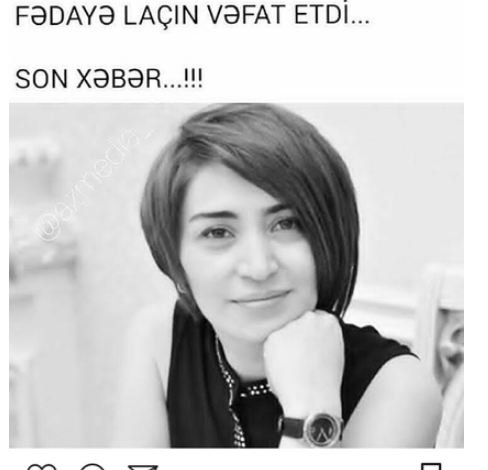 Həbsdə olan müğənni Fədayə Laçın dünyasını dəyişdi?