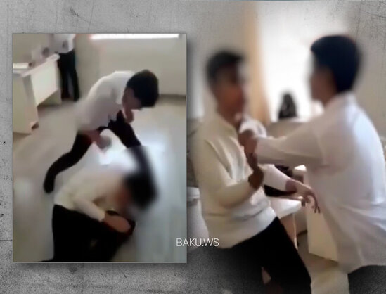 Sinif yoldaşı tərəfindən döyülən şagird: "Mən o zərbəni gözləmirdim"