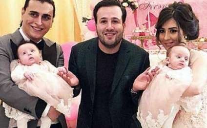 Məşhurlar əkiz uşaqları ilə - FOTOLAR