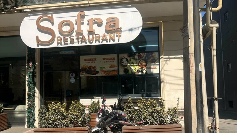 "Sofra" restoranında oğurluq