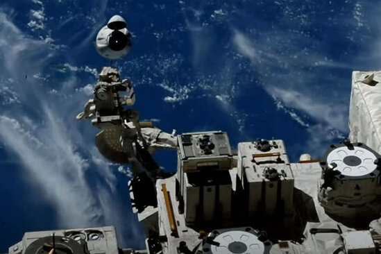 Altı aylıq missiyanı başa vuran astronavtlar Yerə qayıtdı - FOTO