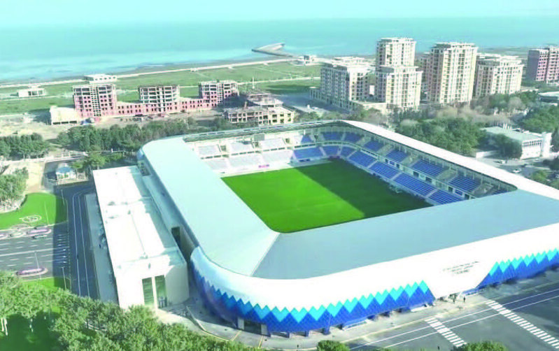 Sumqayıt stadionunda faciəvi hadisə