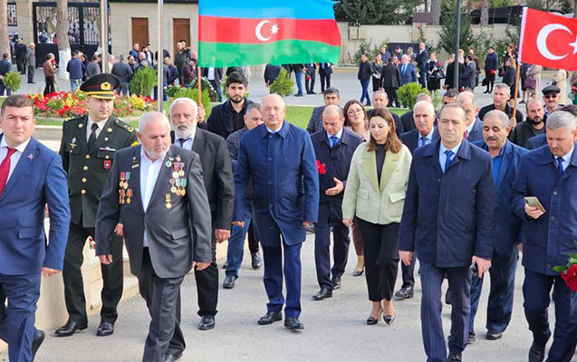 Suraxanıda antiterror tədbirlərində şəhid olanların 40 mərasimi keçirilib - Fotolar