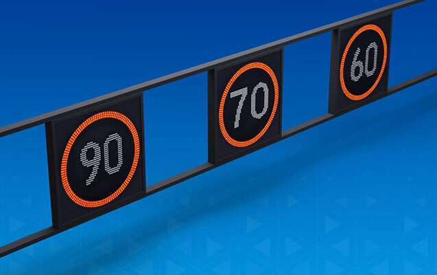 Küləyə görə bu yolda sürət həddi endirildi