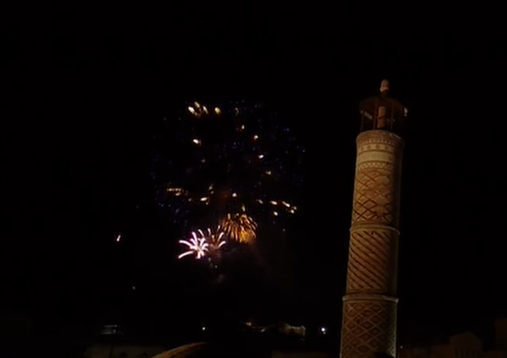 Şuşada atəşfəşanlıq - Video