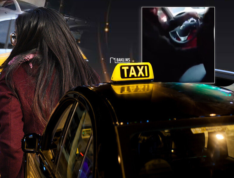 Taksi sürücüsü sərnişini maşınından zorla düşürdə bilərmi? - VİDEO