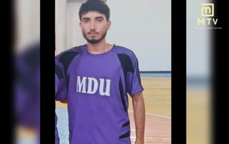 Futbol oynayarkən ölən tələbənin - Fotosu