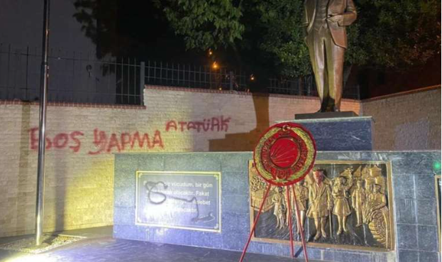 Atatürk abidəsinə təhqiramiz hücum