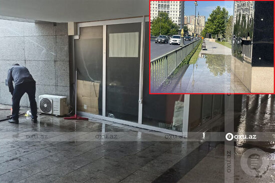Bakının mərkəzindəki keçidi suya qərq edən səbəb barədə yeni açıqlama - YENİLƏNİB + FOTO/VİDEO