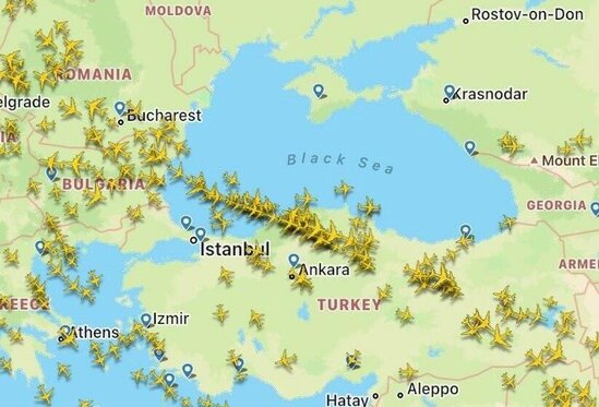 Avropadan Türkiyəyə təyyarə "yağır"