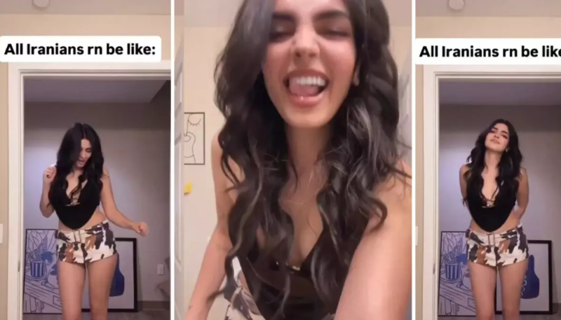 İranlı qızlar Xameneinin ölümü sonrası "Tramp rəqsi" trendi başlatdı - VİDEO