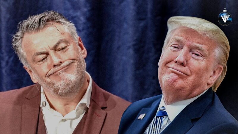 Məşhur aktyor Trampın "ağzını əydi" - VİDEO