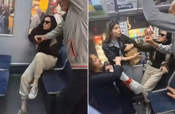 Qadınlar arasında yer üstündə başlayan mübahisə sonradan davaya çevrildi - VİDEO