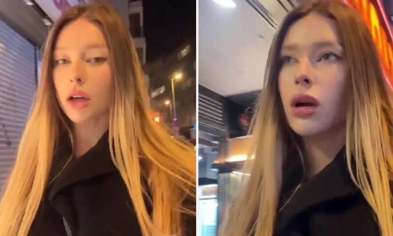 Türkiyəyə köçən ukraynalı qadından diqqətçəkən VİDEO