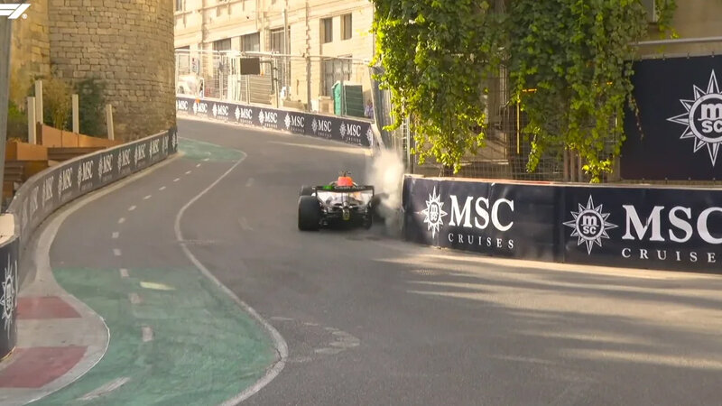 Formula 1: Azərbaycan Qran-prisində qəza baş verdi
