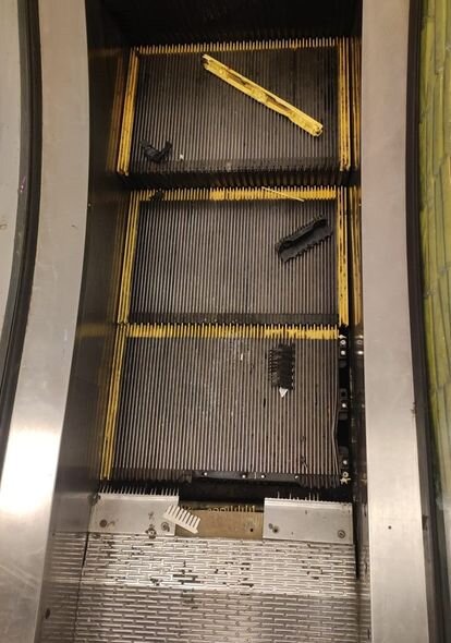 Bakıda uşağın ayağı eskalatorun pilləkənlərinin arasında qaldı - YENİLƏNİB + FOTO/VİDEO