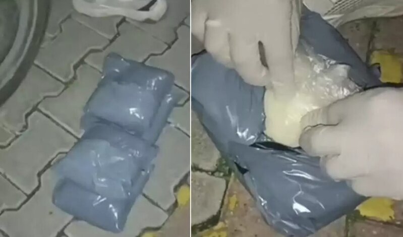 Keçmiş polis əməkdaşının avtomobilindən görün nə çıxdı - VİDEO