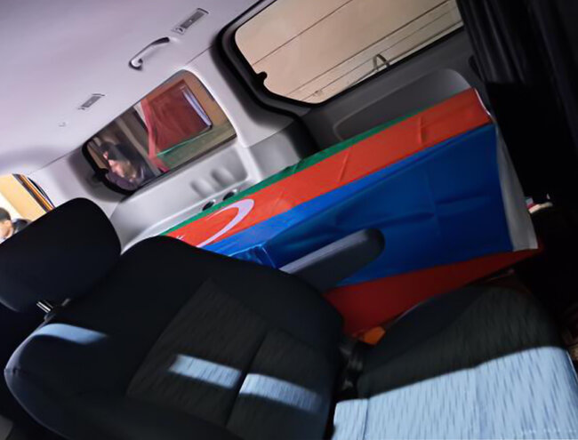 Şəhid Şəhriyar Əlibəyli ilə vida mərasimi başa çatdı - FOTO/VİDEO