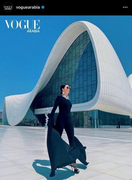 Dünyanın məşhur dərgisi Bakıdan foto paylaşdı