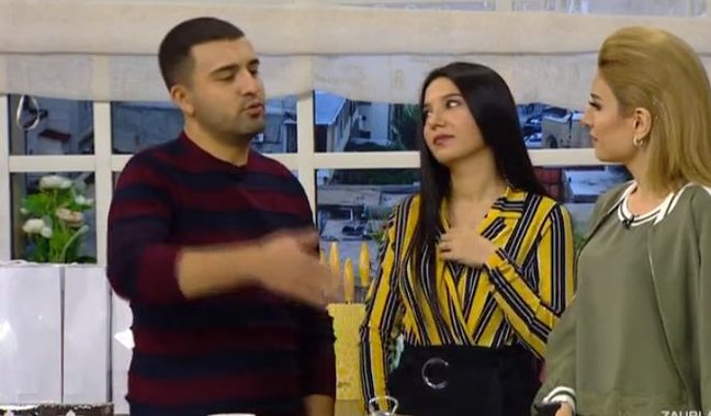 İkinci dəfə evlənən azərbaycanlı aparıcı xanımı ilə EFİRƏ GƏLDİ - FOTO