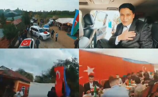 Vətən müharibəsi qazisi özünə belə toy etdi - VİDEO