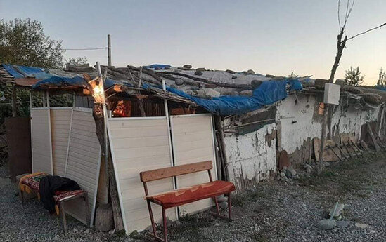 Şəhid polkovnikin ailəsinin evi bərbad vəziyyətdədir - VİDEO