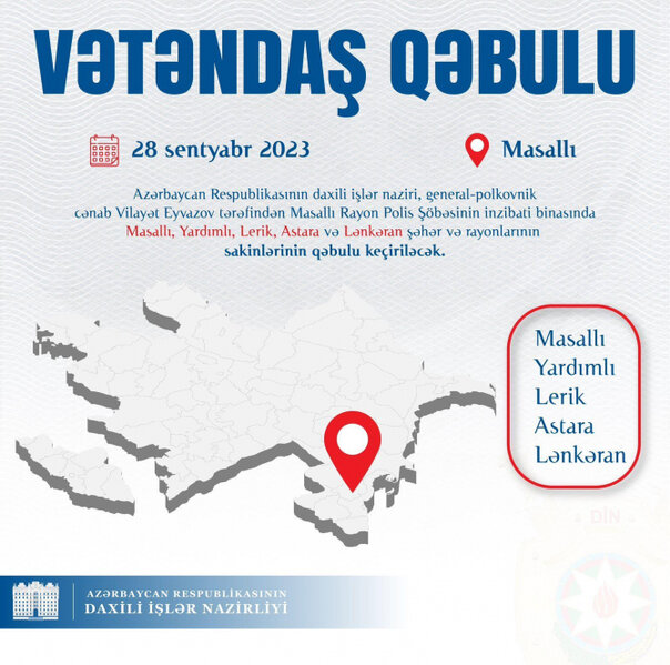 Vilayət Eyvazov bu tarixdə vətəndaşları qəbul edəcək - FOTO