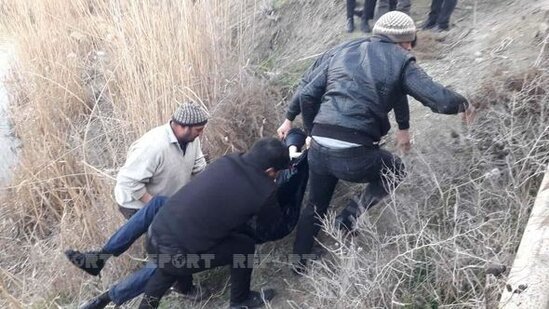 Kürdəmirdə kanala düşən sürücünün meyiti tapılıb – YENİLƏNİB + FOTO