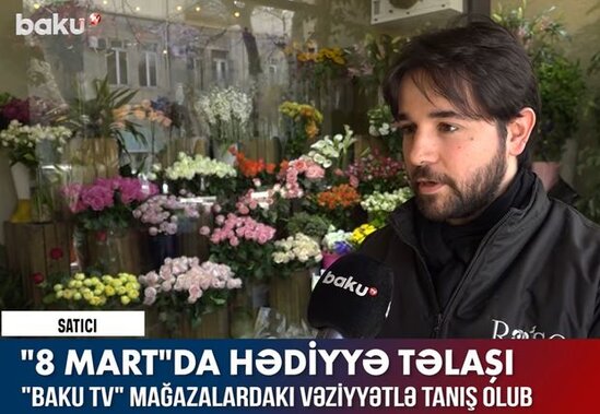 8 Martda yaşanan hədiyyə təlaşı - VİDEO