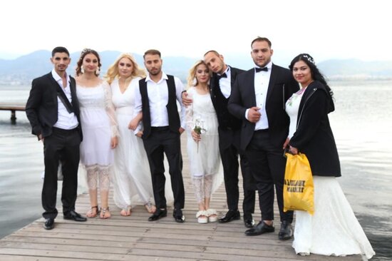 46 cütlüyün kütləvi toy mərasimi keçirildi - FOTO