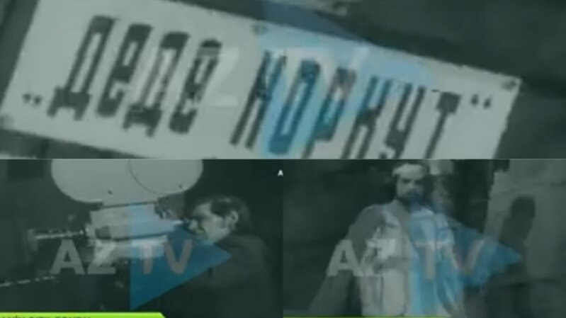 1975-ci ildə "Dədə Qorqud" filminin çəkilişlərindən NADİR GÖRÜNTÜLƏR