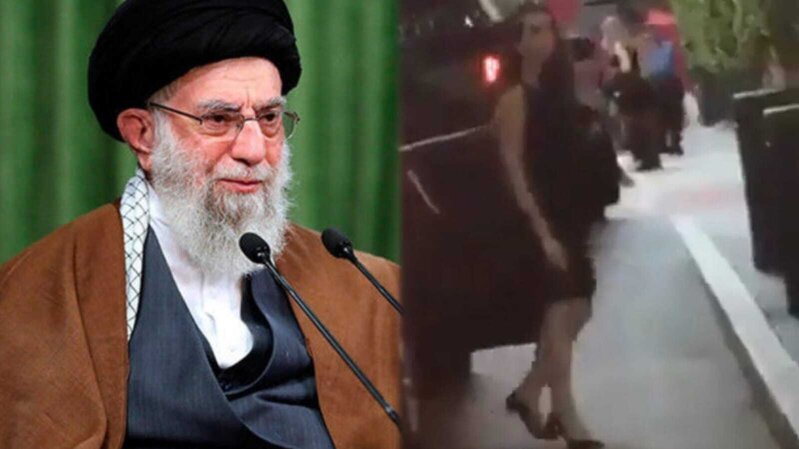 Xomeyninin "əxlaq" anlayışı: Nəvəsinin nə geyindiyini birdə SİZ GÖRÜN! - FOTO+VİDEO