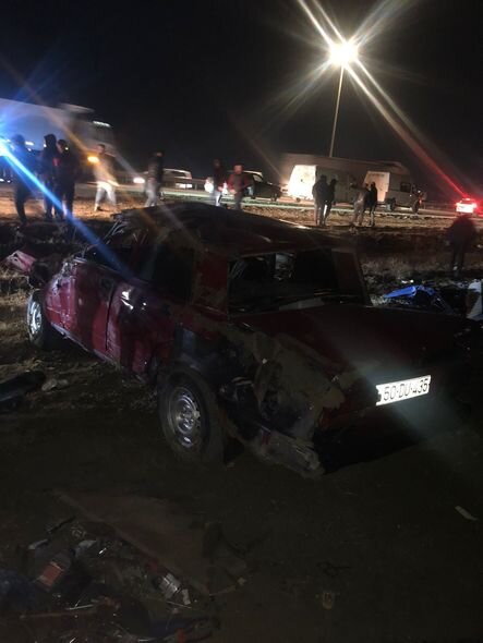 Ələtdəki dəhşətli qəzanın təfərrüatı: Sürücü narkotik qəbul edibmiş - FOTO