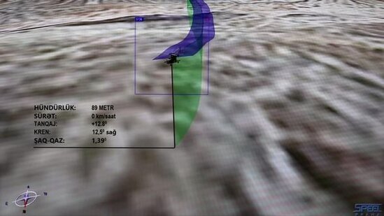 Helikopter necə qəzaya uğrayıb: "Qara qutu"nun məlumatları açıqlandı - QRAFİKA