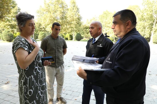"Səyyar qəbul otağı" Bərdə sakinlərinin ixtiyarında olub -FOTO