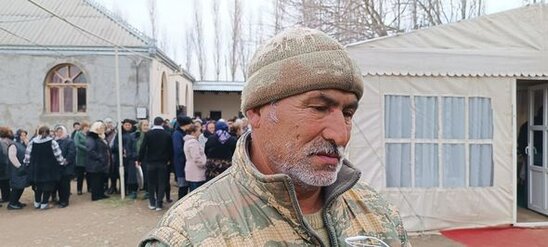 Şəhid Eşqin Hüseynov ilə vida mərasimi keçirilir - FOTO