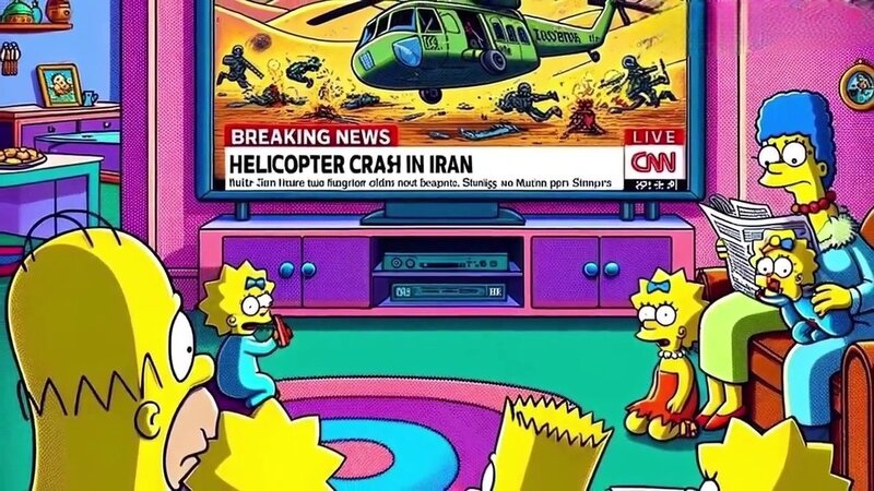 Dünya bu proqnozu DANIŞIR: "Simpsonlar" Rəisinin helikopter qəzasını da BİLDİ? - FOTO+VİDEO