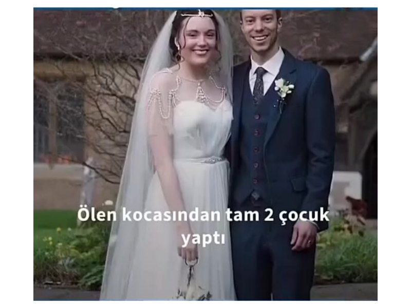 İngilis qadın ölən ərindən 2 uşaq dünyaya gətirdi - (Videosu)