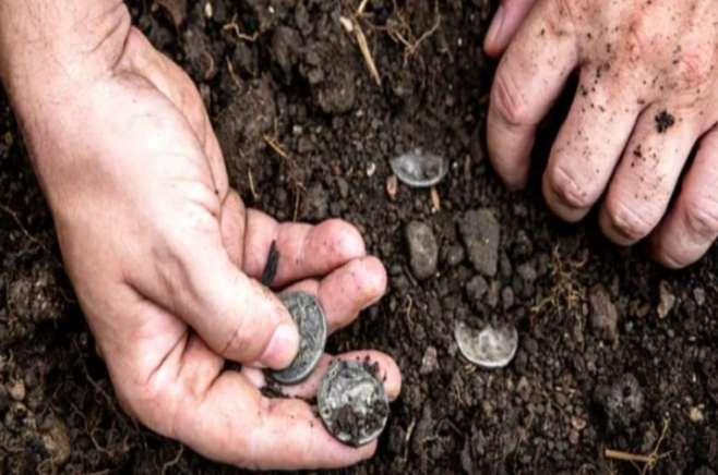 Torpağın altından 2 min illik xəzinə çıxdı