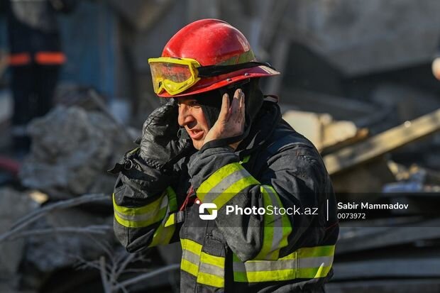 Bakıda məsciddə yanğın olub