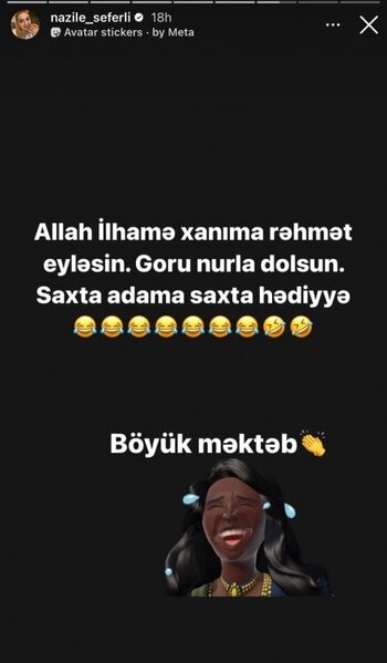 Xoşqədəmə söz atdı