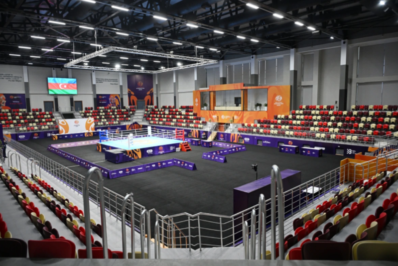 Prezident İlham Əliyev Yevlax Olimpiya İdman Kompleksinin açılışında iştirak edib