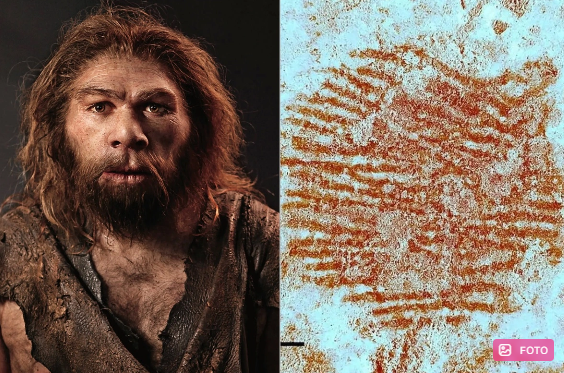 Neandertal sənətkarın əsəri: 43 min illik barmaq izinin sirri açıldı