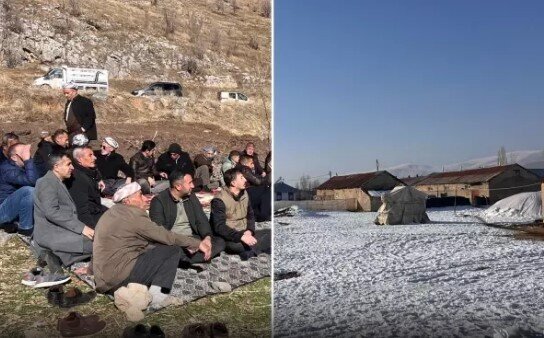 Şəhərin bir tərəfində bahar havası, digər tərəfində dondurucu soyuq hökm sürür - VİDEO