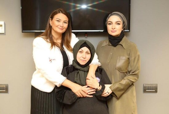 Yeganə oğlu şəhid olan ana...